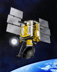 Drawing of satellite.