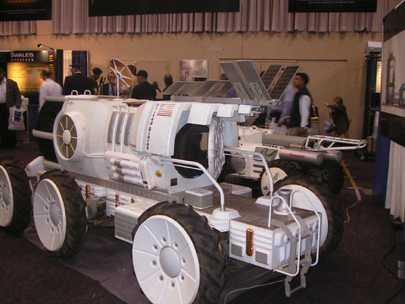 Photo of Mars lander prototype