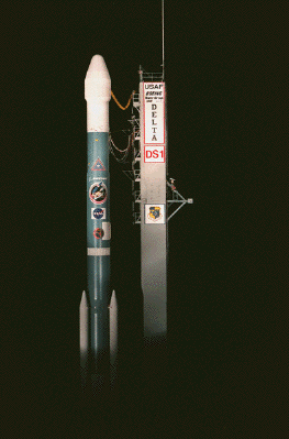 NASA Photo DS1 on panuch pad