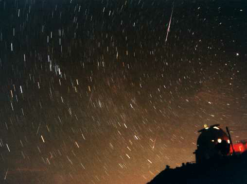 Wise Observatory in Israel from the early morning of November 17.