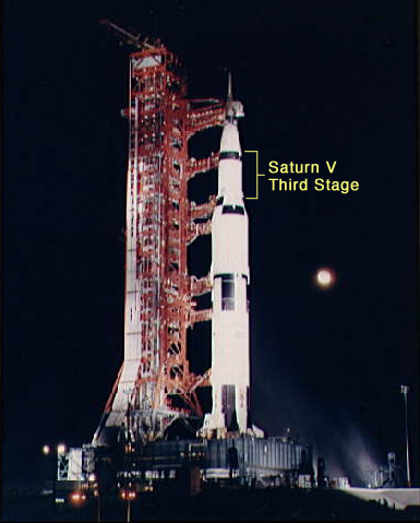 Apollo 12 Saturn V on launch pad