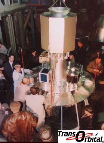 Trailblazer Structural Test Article (photo courtesy of TransOrbital)