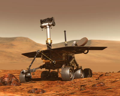Artist's conception of MER rover.