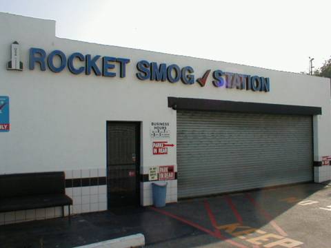 Smog station for rockets?