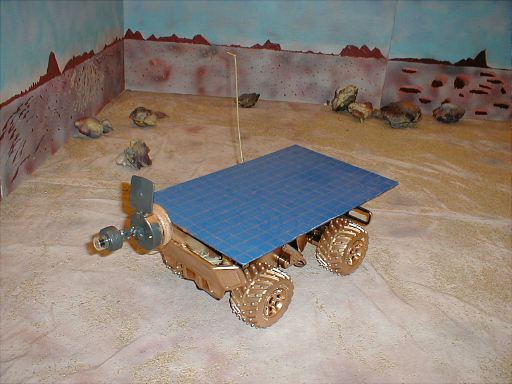 mockup Mars Rover