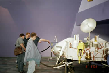 Looking at the mockup of the Viking Lander