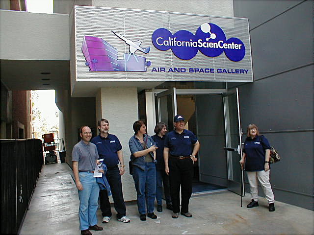 group picture at museum entrance