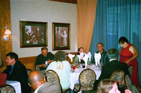 Banquet attendees