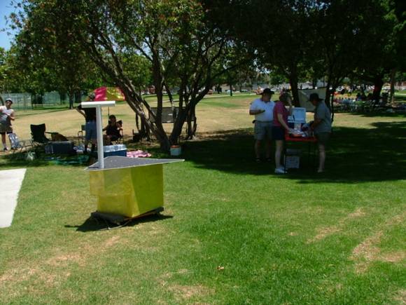 Picnic area at Pollywog Park. Photo Craig Ward