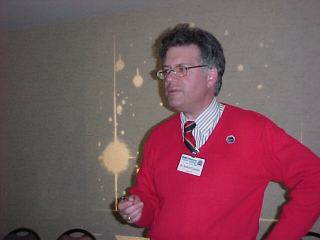 Robert Gounley give lecture on Deep Space 1