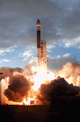 NASA photo of DS1 launch