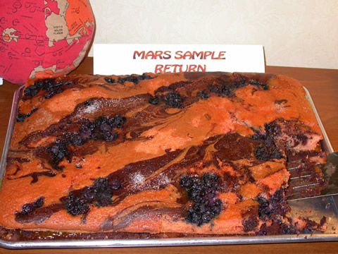 Mars Sample Return Cake